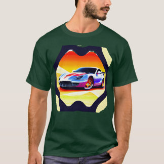 Camiseta Rocking car gift boy