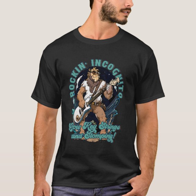 Camiseta Rocking Incognito Lowkey Strings Y Stomping Funn (Anverso)