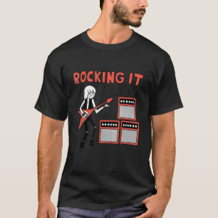 Camiseta Rocking It Rock and Metalizado Music