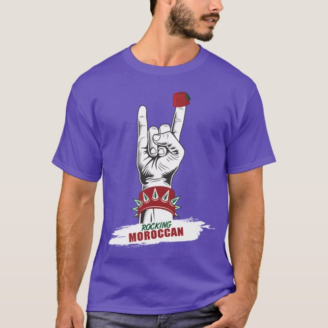 Camiseta ROCKING MOROCCAN girl (Anverso)