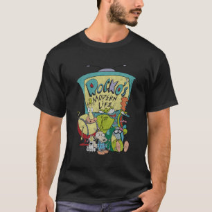 Camiseta Rockos Grupo de Vida Moderna Shot Crewneck S
