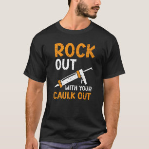 Camiseta Rockout con tu construcción de la profesión de Cau
