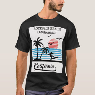Camiseta Rockpile Beach Laguna Beach California