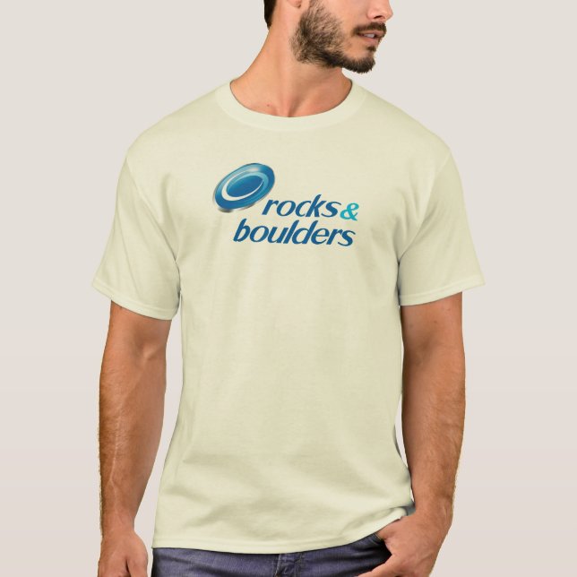 Camiseta Rocks & Boulders (Parodia) (Anverso)