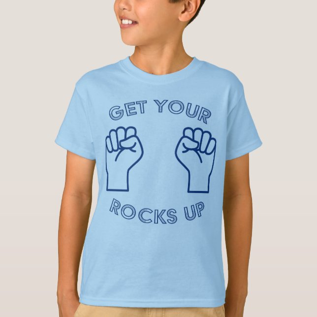 Camiseta Rocks up! (3) (Anverso)