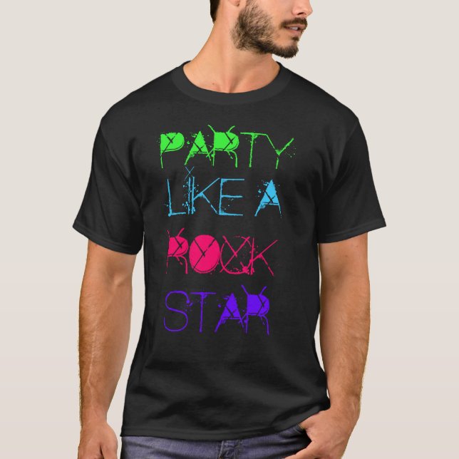 CAMISETA ROCKSTAR (Anverso)