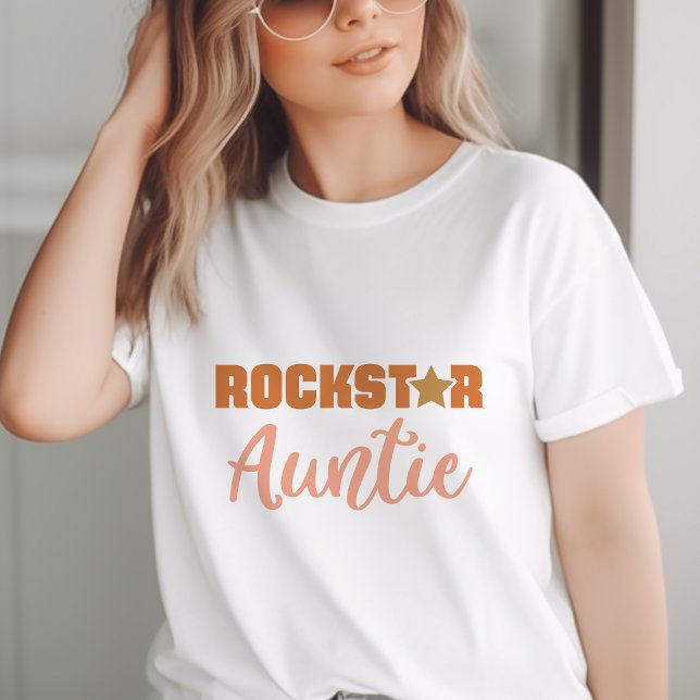 Camiseta Rockstar Auntie (Subido por el creador)