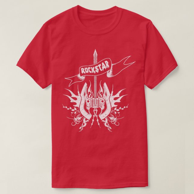 Camiseta Rockstar Ax Guitar01 1 (Diseño del anverso)