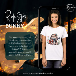 Camiseta Rockstar Bunny T-Shirt