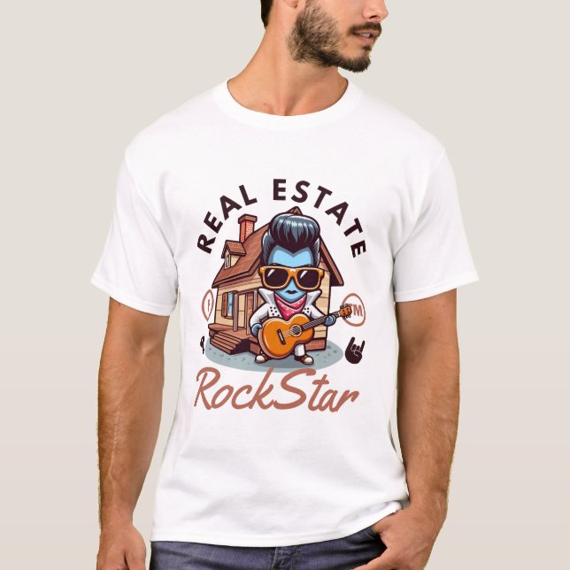 Camiseta Rockstar inmobiliario (Anverso)