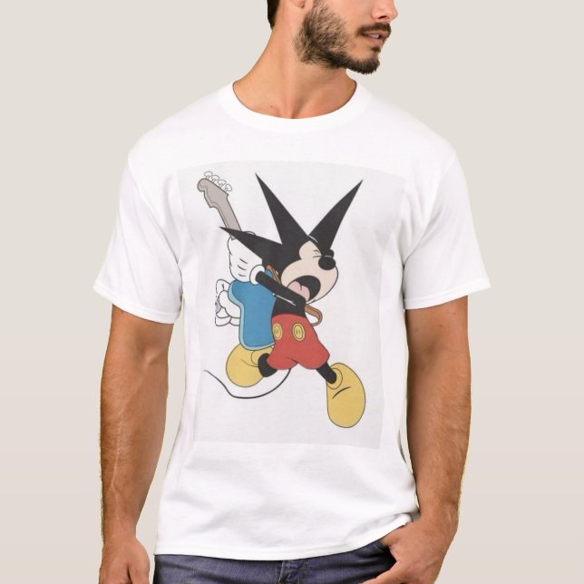 Camiseta Rockstar Mickey (Anverso)
