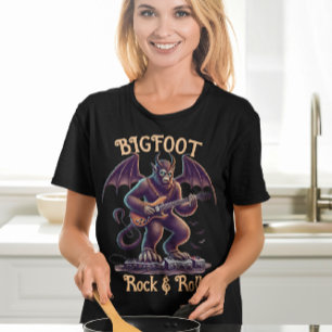 Camiseta Rockstar mítico: Guitarra Solo Bigfoots