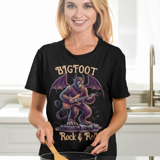 Camiseta Rockstar mítico: Guitarra Solo Bigfoots (Subido por el creador)