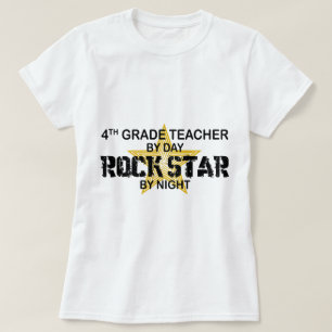 Camiseta Rockstar por la noche - 4to grado