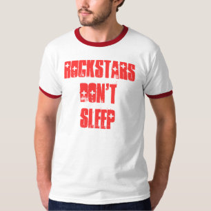 Camiseta ROCKSTARS NO DUERMEN (solo!)