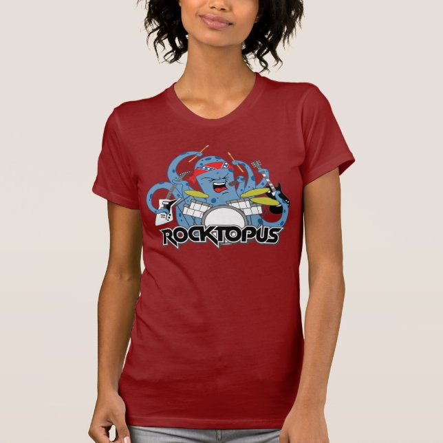 Camiseta Rocktopus (Anverso)