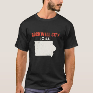 Camiseta Rockwell City Iowa Estados Unidos Estados Unidos E