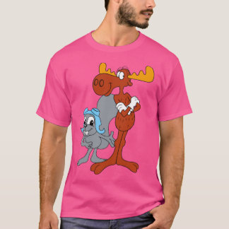 Camiseta Rocky and Bullwinkle friend