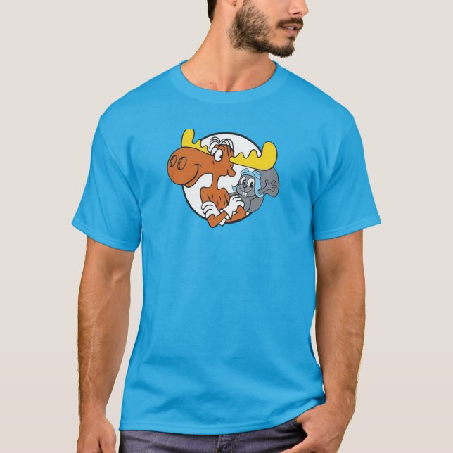 Camiseta Rocky & Bullwinkle (Anverso)