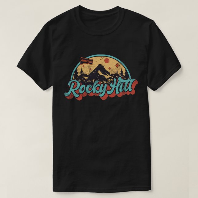 Camiseta Rocky Hill, Connecticut (Diseño del anverso)