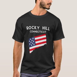 Camiseta Rocky Hill Connecticut USA State America Travel Co
