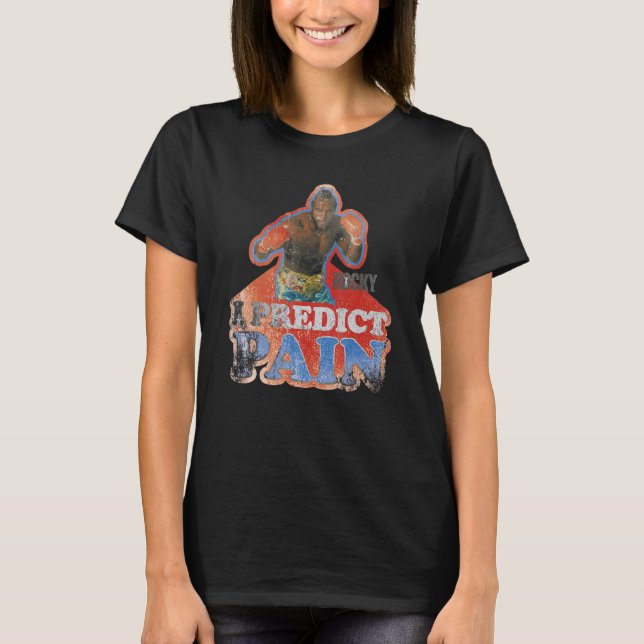 Camiseta Rocky III predigo dolor (Anverso)
