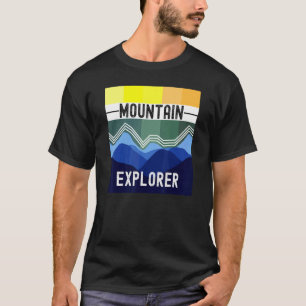 Camiseta Rocky Mountain Al Aire Libre Camping Explorer Colo