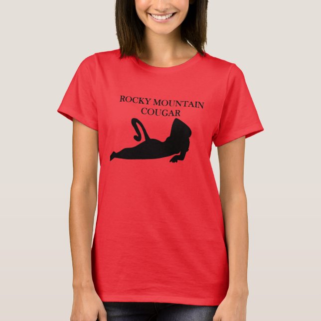 Camiseta Rocky Mountain Cougar (Anverso)