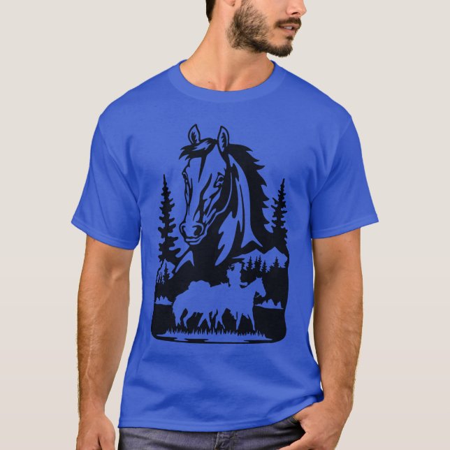 Camiseta Rocky Mountain Horse (Anverso)