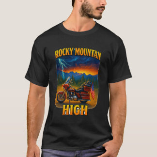 Camiseta Rocky Mountain Motorcycle T-Shirt