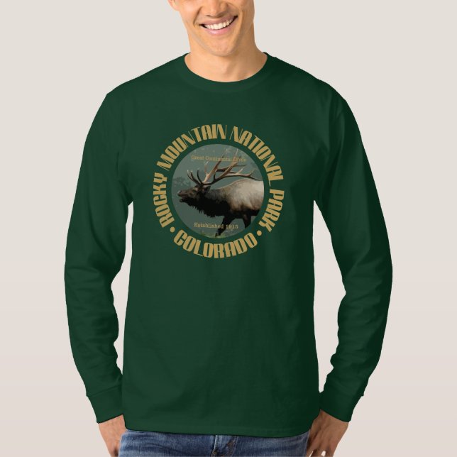 Camiseta Rocky Mountain NP (Anverso)
