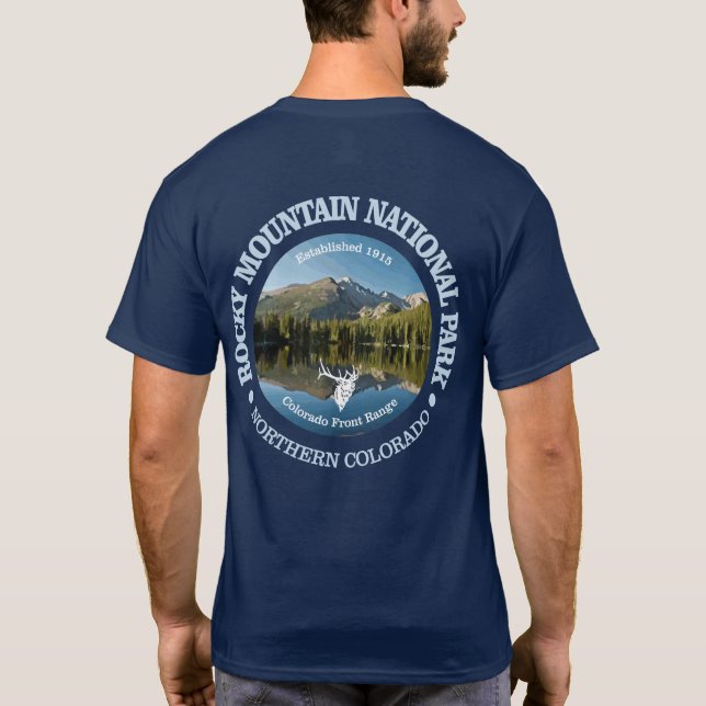 Camiseta Rocky Mountain NP 2 (Reverso)