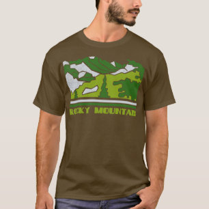 Camiseta Rocky Mountain US National Park Gift Rocky Mounta