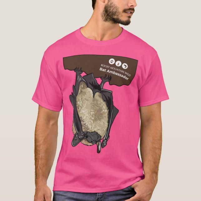 Camiseta Rocky Mountain Wild Bat Ambassador Oversized (Anverso)