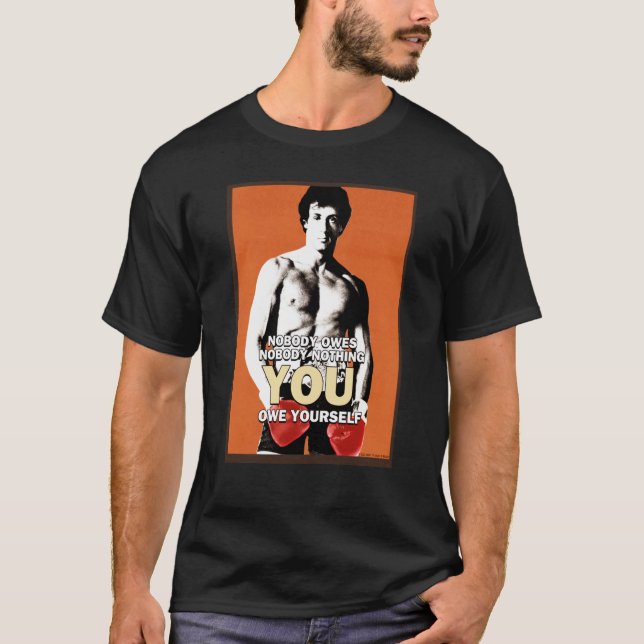 Camiseta Rocky Nobody Owes You Nothing (Anverso)
