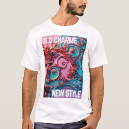 Camiseta Rococo reimaginado - encanto antiguo, estilo nuevo