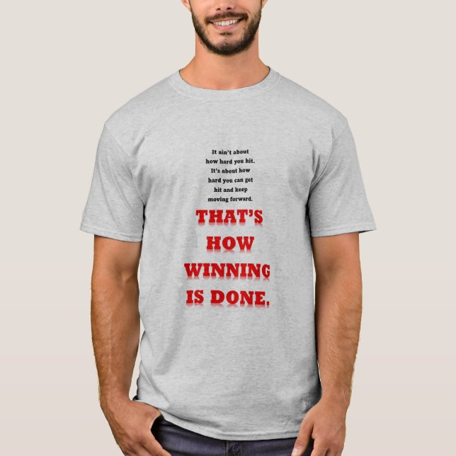 Camiseta rocosa (Anverso)