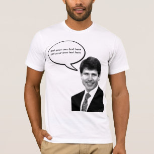 Camiseta Rod Blagojevich - personalizable