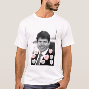 Camiseta Rod Blagojevich Valentine