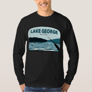Camiseta Rod de pesca del lago George New York