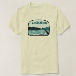 Camiseta Rod de pesca del lago Marion de Carolina del Sur