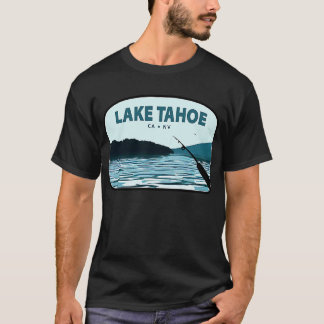 Camiseta Rod De Pesca Del Lago Tahoe