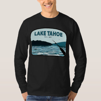Camiseta Rod De Pesca Del Lago Tahoe
