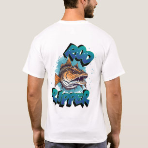 Camiseta Rod Ripper Giant Muskie Personalizar NOMBRE Pescad