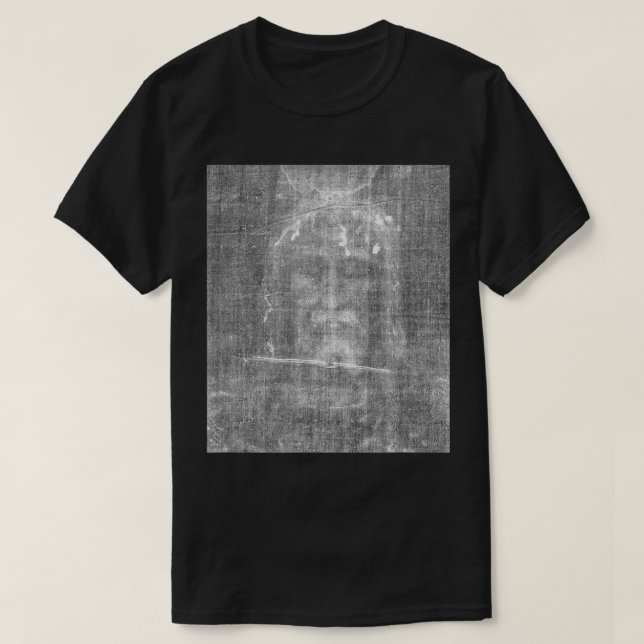 Camiseta Roda de la cara de Turín de Jesucristo Reic (Diseño del anverso)