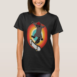 Camiseta Rodaje de patinaje sobre pista de patinaje sobre p