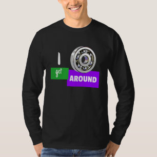 Camiseta Rodamiento para Patinar Clásico Vibra 80s