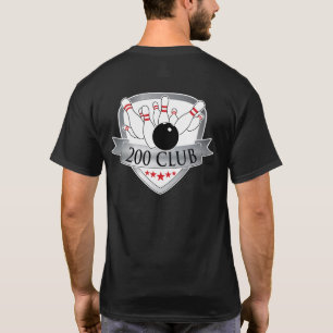 Camiseta Rodando 200 clubs/200+ Juego - logotipo/gráfico