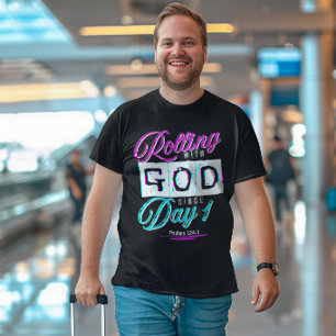 Camiseta Rodando con Dios - Cristianos, Creyentes