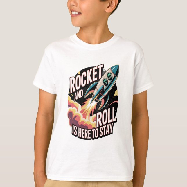 Camiseta Rodar Cohete (Anverso)